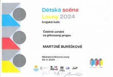 Čestné uznání Louny 2024 - Martina Buršíková